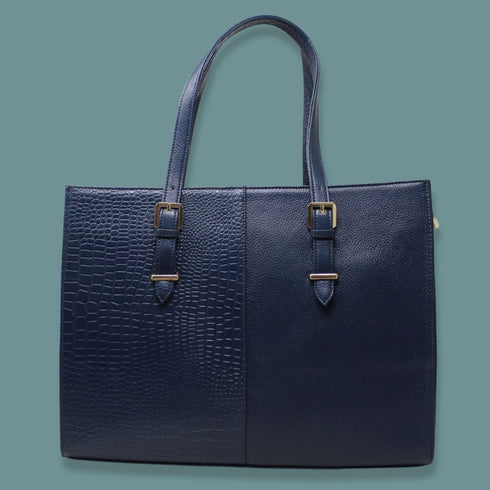 Gauri Genuine Leather Women Tote Bag Hive
